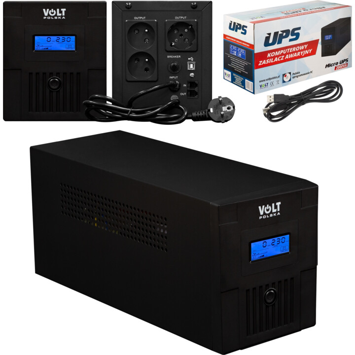 MicroUPS 2000VA/1200W 2*9Ah