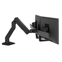 Support de bureau double moniteur Ergotron HX avec technologie CF brevetée pour 2 écrans jusqu'à 81,28 cm (32") max. 7,