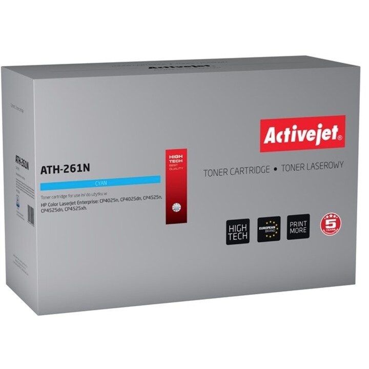 Activejet ATH-261N (remplacement HP 648A CE261A ; Supreme ; 11000 pages ; bleu)