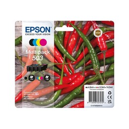 Epson 503 MULTIPACK Cartouche 4 COULEURS (PIMENTS)