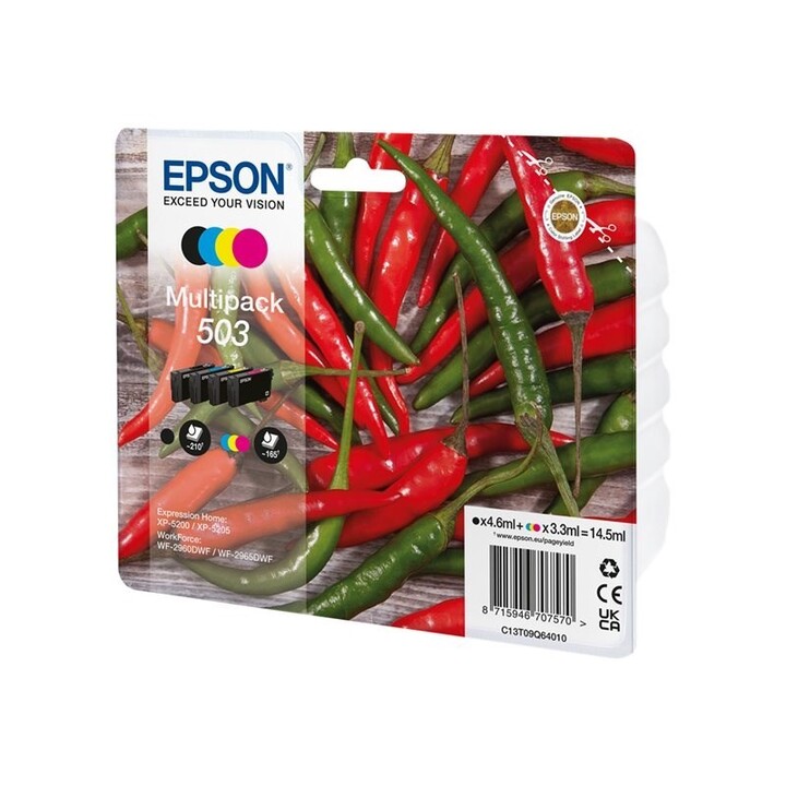 Epson 503 MULTIPACK 4 FARBPATRONE (CHILLIES)