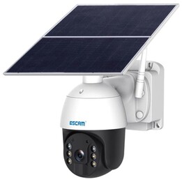 IP Security Camera Escam QF724 Solar 4G/LTE 24 Hours of recording White