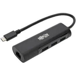 Hub usb-c a 3 porte con porta lan, usb