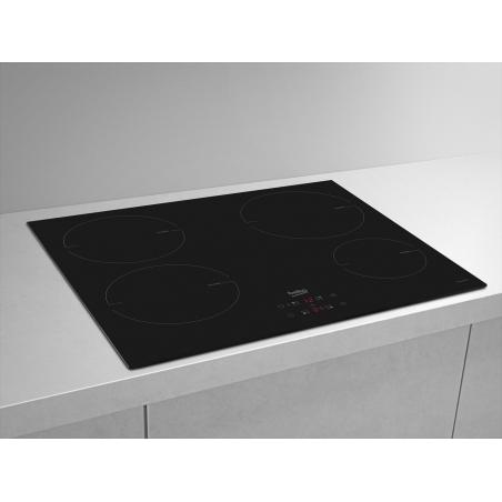 Beko HII64400MT hobs Negro Integrado 60 cm Hornillo eléctrico / Placa eléctrica 4 zona(s)