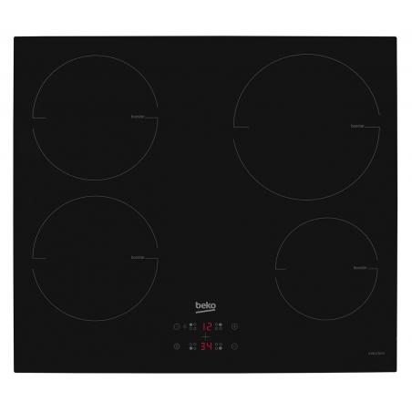 Placa eléctrica Beko HII64400MT 60 cm 4 zonas Negro
