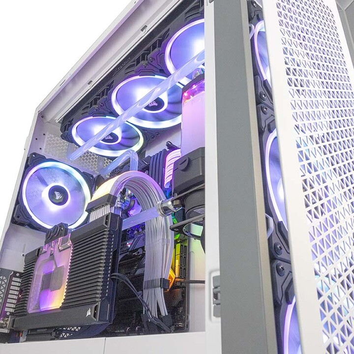 COOLPC iCue Corsair Hydro X i9 12900K / GeForce RTX 3080 Ti 12 GB / 64GB DDR5 4800 MHz / NVMe 2 TB