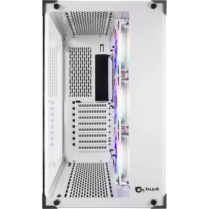 ATX BOX TALIUS CRONOS WHITE RGB TEMPERED GLASS