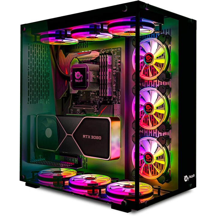 ATX BOX TALIUS CRONOS VETRO TEMPERATO RGB USB 3