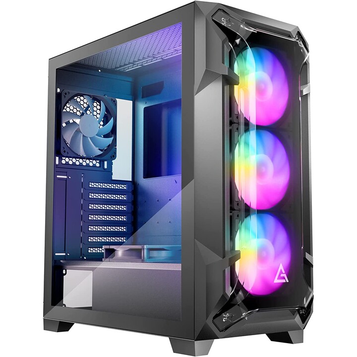 Antec DF600 FLUX Gaming Tempered Glass - Case/Tower