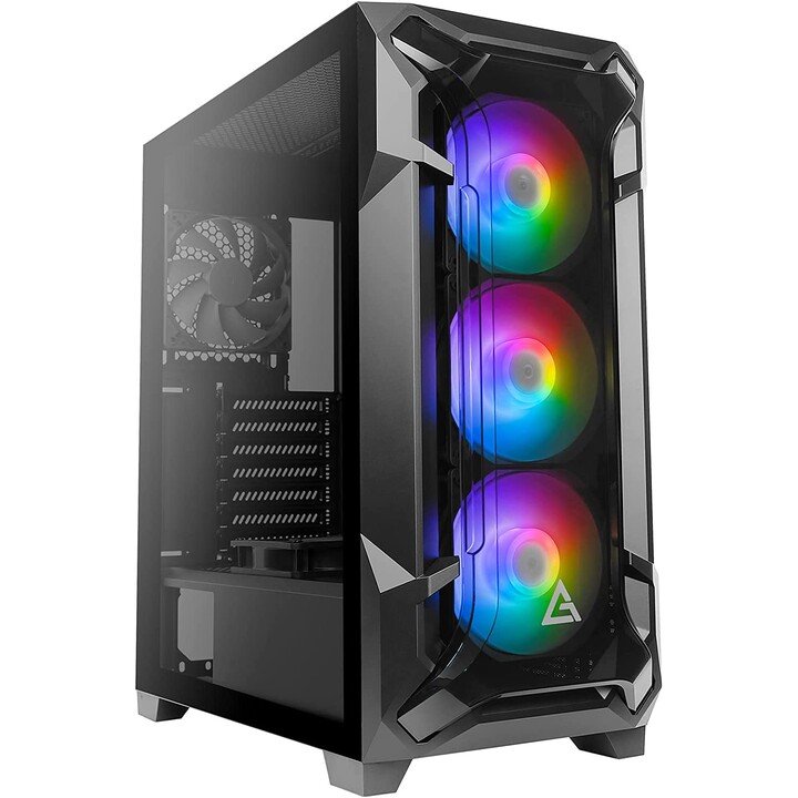 Antec DF600 FLUX Gaming Gehärtetes Glas – Gehäuse/Tower