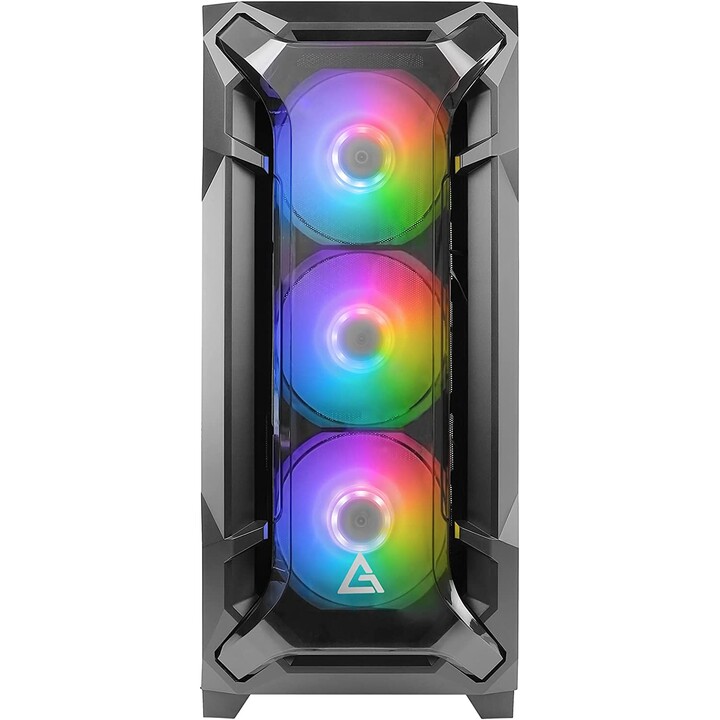 Antec DF600 FLUX Gaming Gehärtetes Glas – Gehäuse/Tower