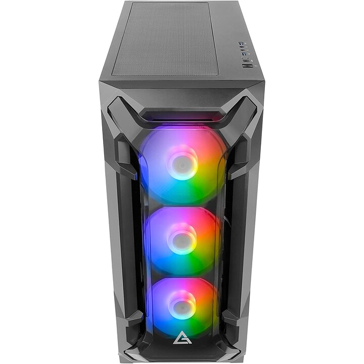 Antec DF600 FLUX Gaming Gehärtetes Glas – Gehäuse/Tower