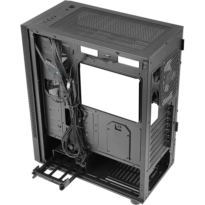 Antec NX410 Gaming Black Tempered Glass - Case/Tower