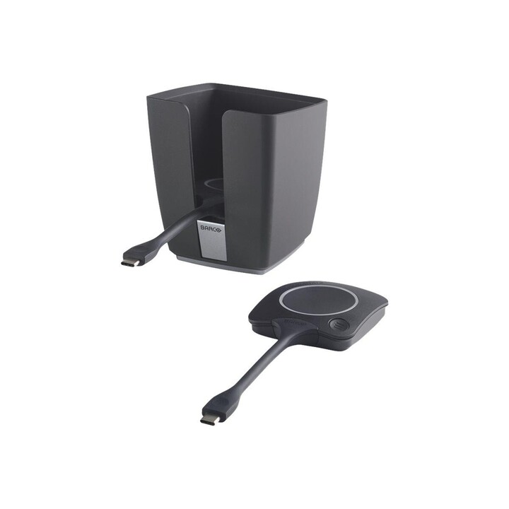 Bandeja de interruptor Barco ClickShare Tray con 2 botones ClickShare USB-C