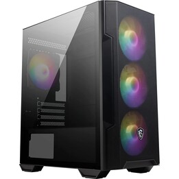 MSI MAG Forge M100R Micro Torre Negro, Transparente