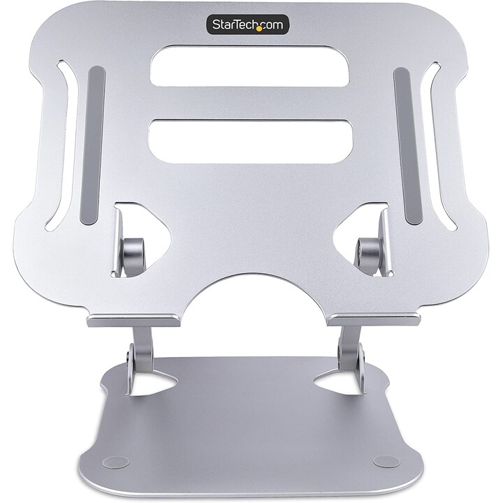 StarTech.com ADJ-LAPTOP-RISER foldable aluminum laptop stand, silver
