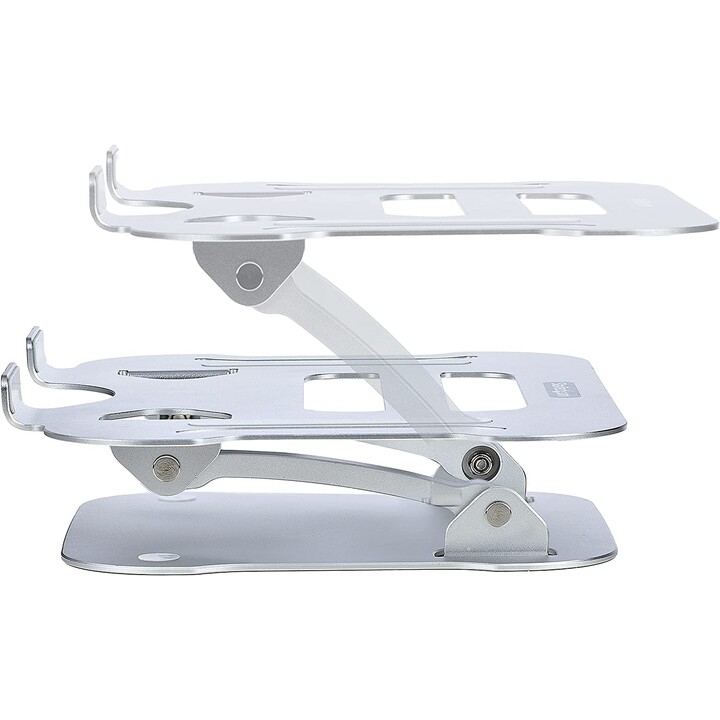 StarTech.com ADJ-LAPTOP-RISER foldable aluminum laptop stand, silver