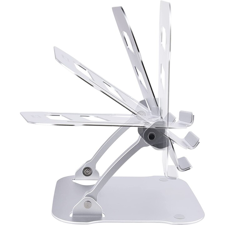 StarTech.com ADJ-LAPTOP-RISER foldable aluminum laptop stand, silver