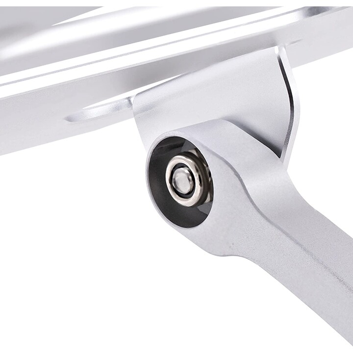 StarTech.com ADJ-LAPTOP-RISER support pour ordinateur portable en aluminium, pliable, argent
