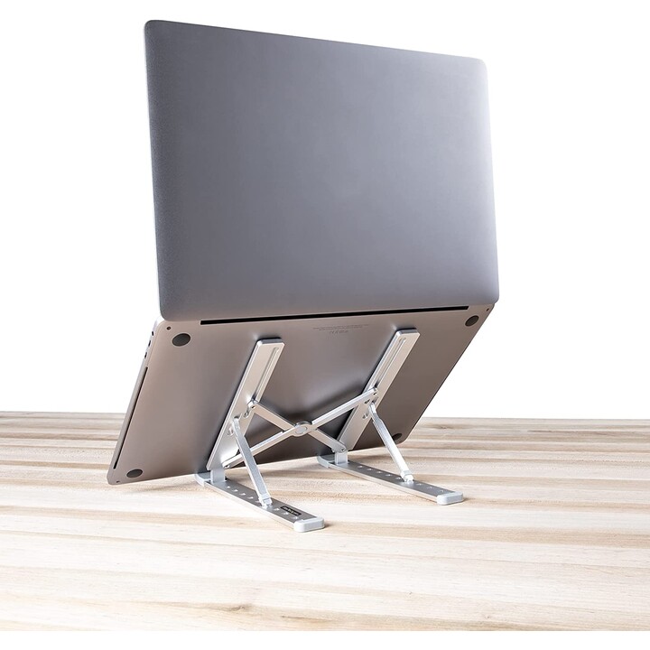 StarTech.com LAPTOP-RISER-BAR suporte elevador para portátil prateado