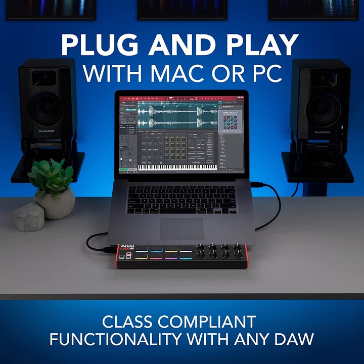 AKAI LPD 8 MKII - Mini USB/MIDI Controller