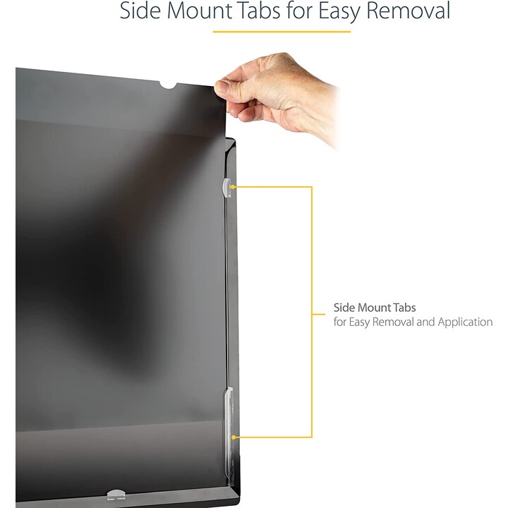 STARTECH.com PRIVACY-SCREEN-24MB Filtro de privacidade para monitor 24" transparente