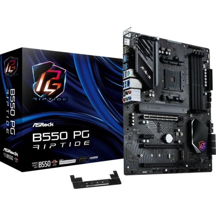 ASRock B550 PG Riptide (motherboard, ATX, AMD AM4 socket)