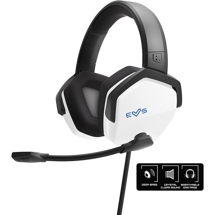 Headset + mic energy gaming esg 3 weiss thunder
