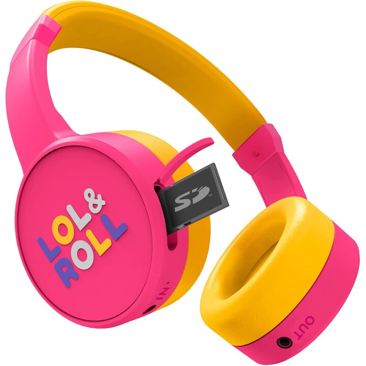 CUFFIE + MICROFONO ENERGY CUFFIE LOL&ROLL POP KIDS BLUETOOTH ROSA