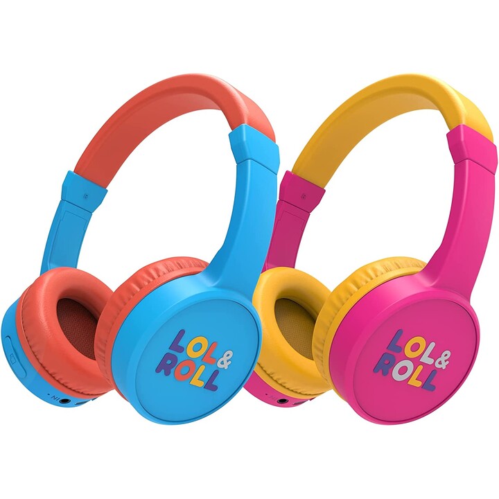 CASQUE + MICRO ENERGY CASQUE LOL&ROLL POP KIDS BLUETOOTH ROSE