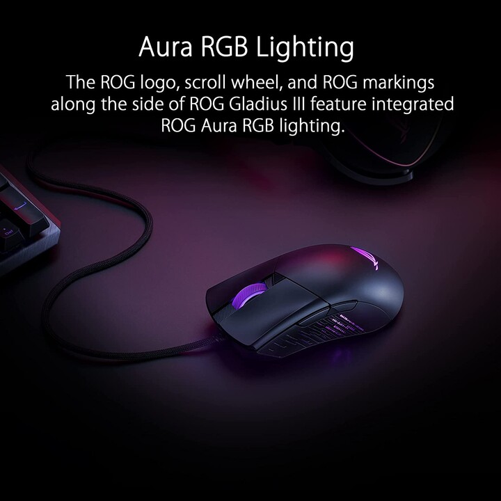 Asus ROG Gladius III Gaming 19000 Dpi - Mouse