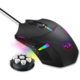 Redragon Centrophorus Gaming 7200 Dpi RGB Schwarz