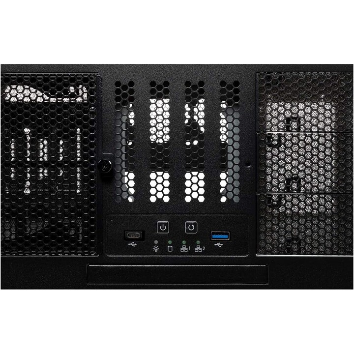 UNYKAch 19" 4U UK4329 Black Without Power Supply