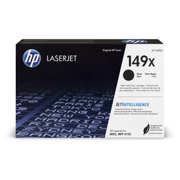 Toner HP 149X d'origine - Noir (W1490X)