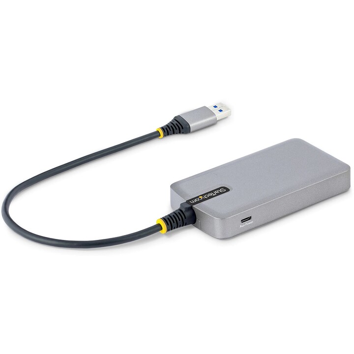 STARTECH.COM 5G4AB-USB-A-HUB hub USB a 4 porte grigio