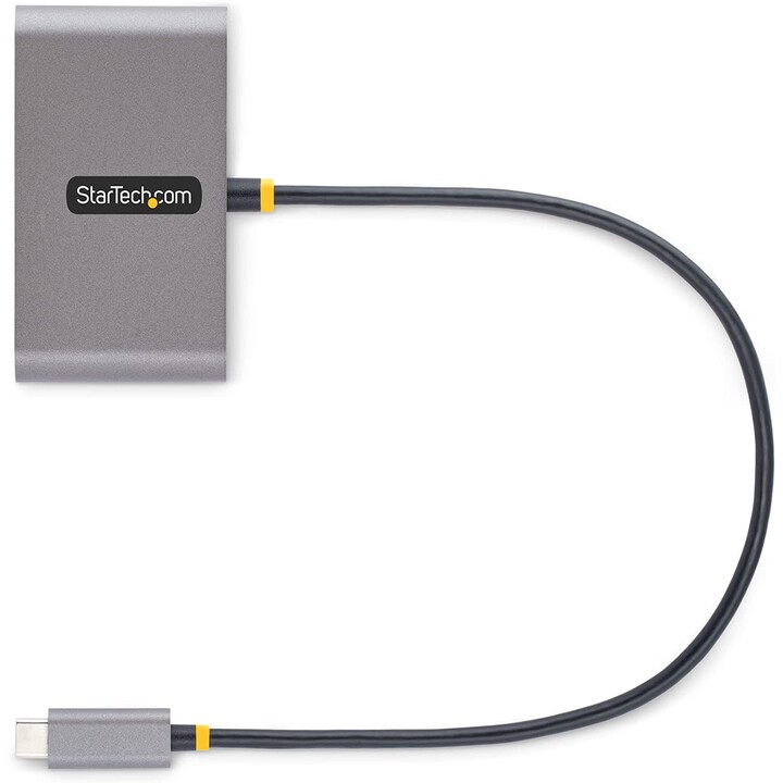 StarTech.com Hub USB-C à 4 Ports avec 100W Power Delivery Pass-Through - Hub USB 3.0 4 Ports - USB-C vers USB-A - Hub USB Type-C