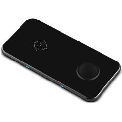 Wireless Charger 2in1 Black