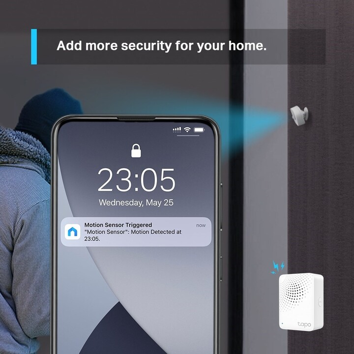 Capteur De Mouvement Wifi TpD-Link Tapo T100