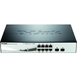 D-link- 8-port 10/100/1000 Gigabit PoE Smart Switch