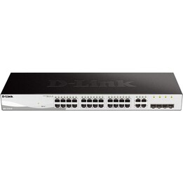 D-Link DGS-1210-28 Switch 28 Puertos Negro