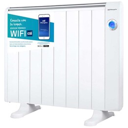 Calefactor Eléctrico Orbegozo RRW 1500 Radiador sin aceite 1500W Wifi