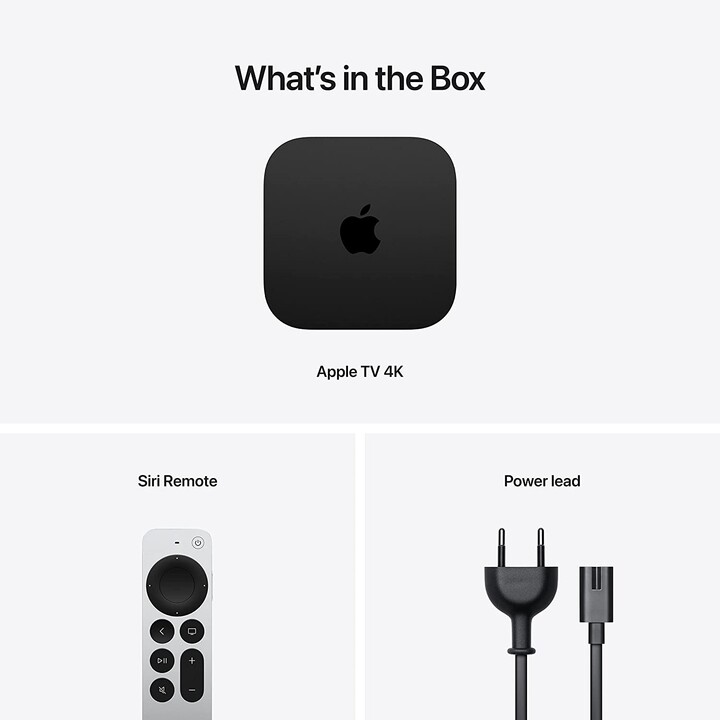 Apple TV 4K Wifi + Ethernet 64GB 2022 (3 gen)