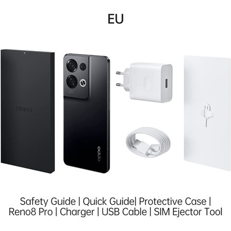 Oppo Reno 8 Pro 5G DS 8Go/256Go Noir