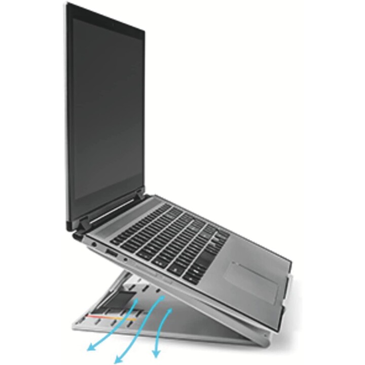 Kensington Base di raffreddamento regolabile ed ergonomica SmartFit Easy Riser Go per laptop fino a 17”