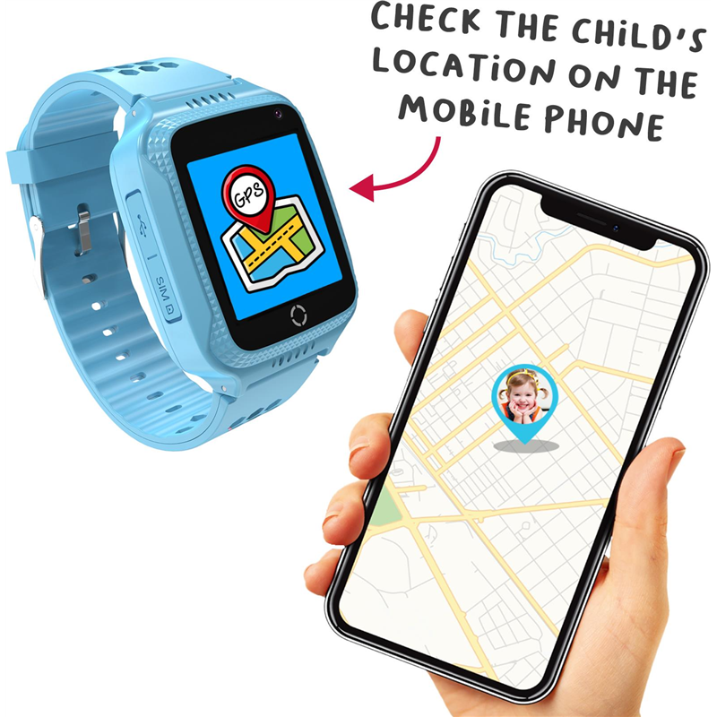 Smartwatch for kids blue