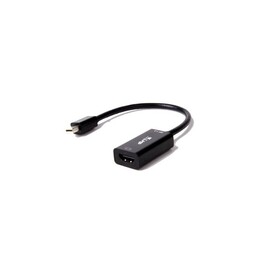 Mini-DisplayPort-auf-HDMI-Adapter (Audio & Video), 4K, Mini-DP 1.2 (m) auf HDMI 1.4b (w), Schwarz