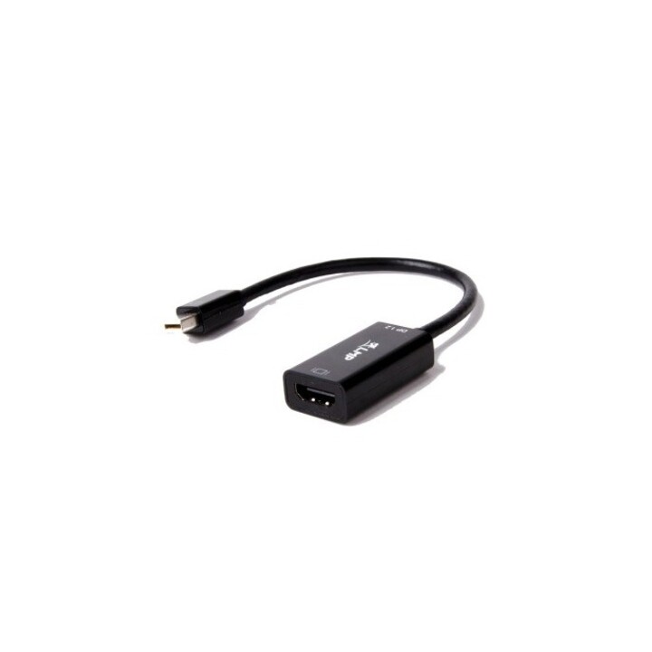 Adaptateur Mini-DisplayPort vers HDMI (audio et vidéo), 4K, Mini-DP 1.2 (m) vers HDMI 1.4b (f), noir