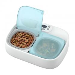 Double Pet Feeder Petoneer Two-Meal Pet Feeder Bluetooth