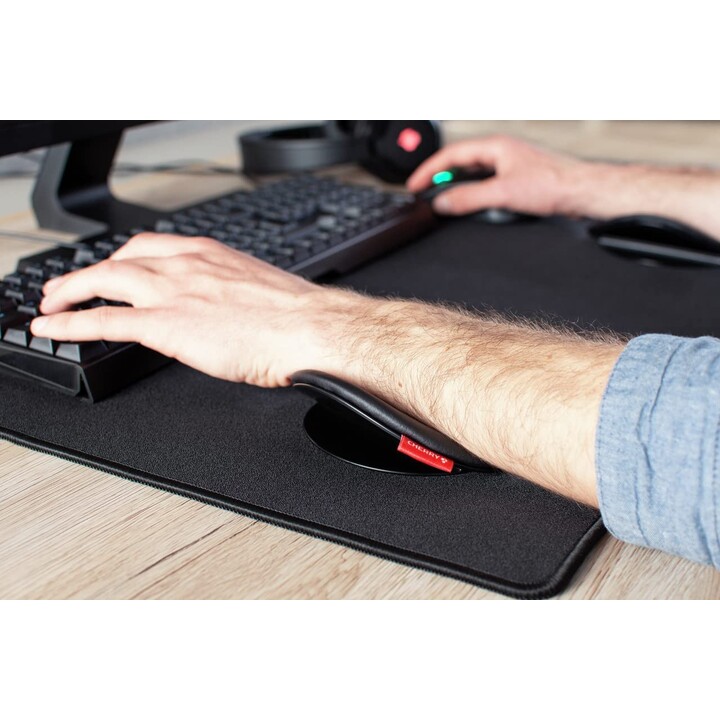 CHERRY SLIDEPAD ERGO bracciolo ergonomico nero