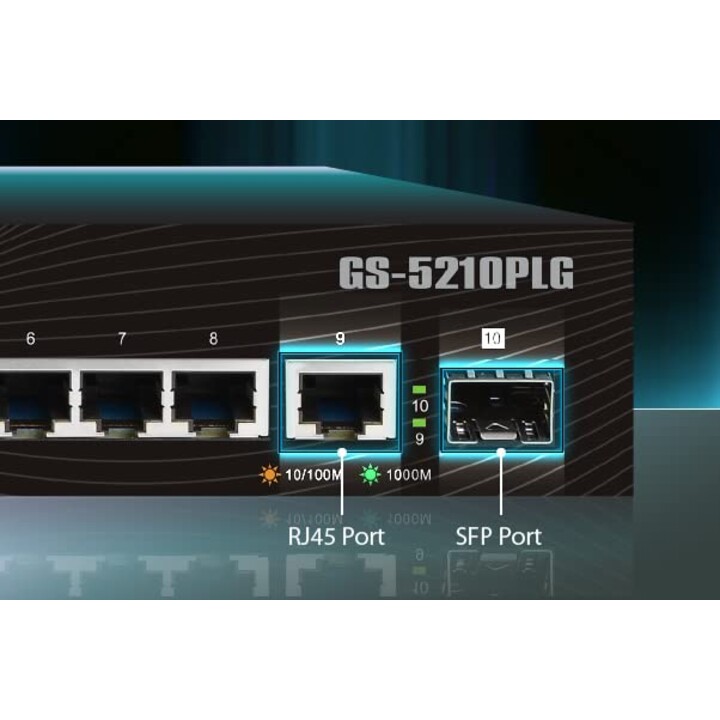 Switch EDIMAX GS-5210PLG